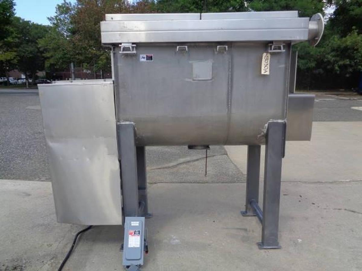 Used 500 Lb. Marion SS Sanitary Plow/Paddle Blender
