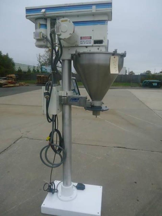 Used Mateer Burt 1900 Single Auger Pedestal Filler
