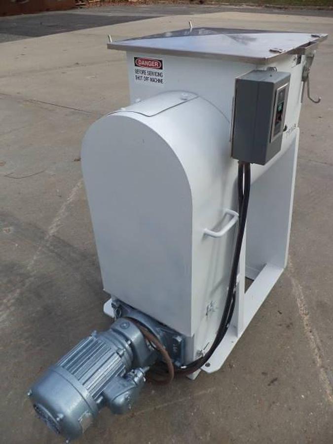 Used 2 Cu. Ft. Stainless Steel Ribbon/Paddle Blender, 2 HP