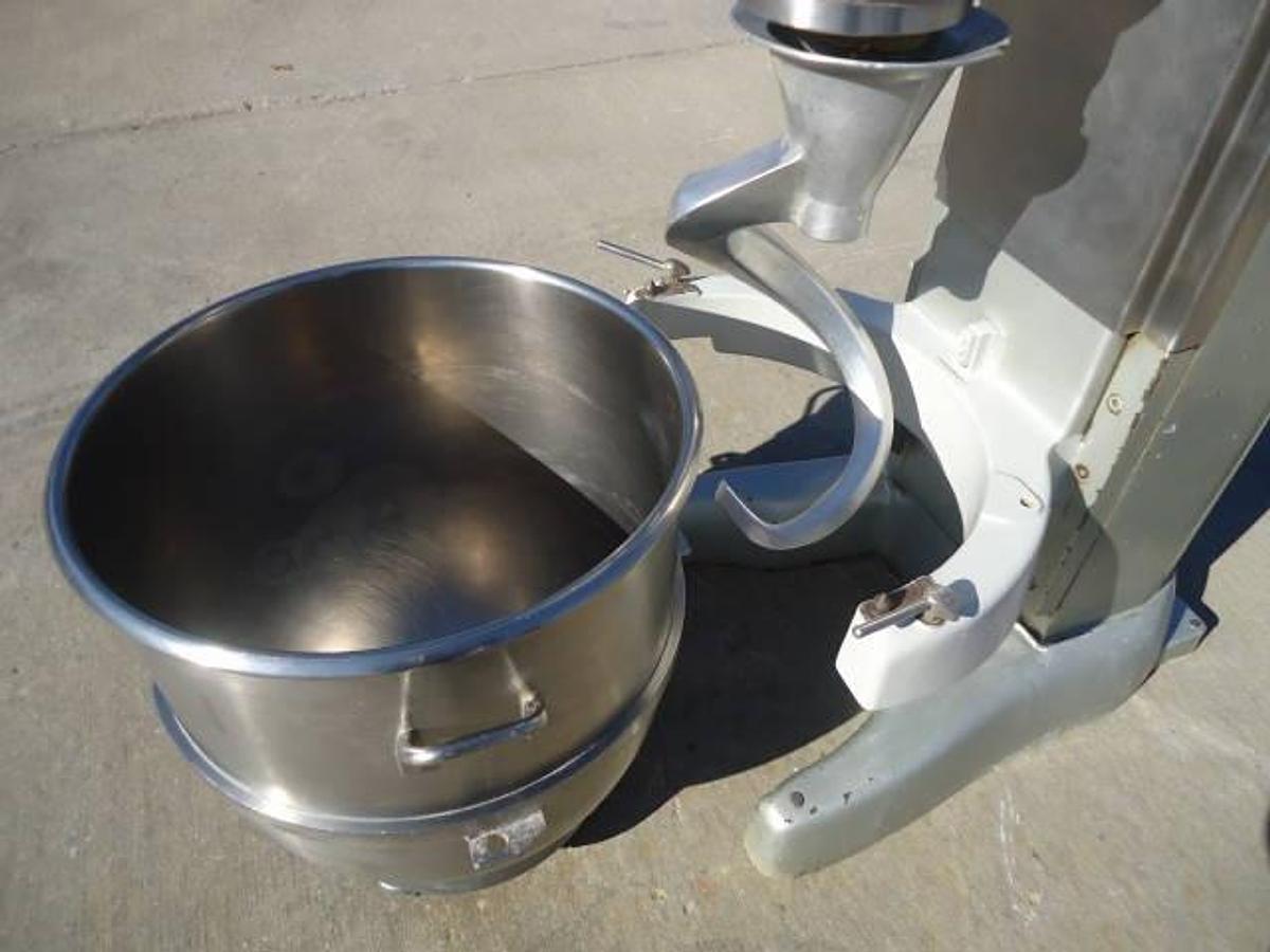 Used Hobart V1401 Bowl Mixer With Dolly