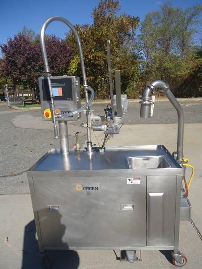 Used Groen Kapcold Pump Fill Station With “Tipper Tie”