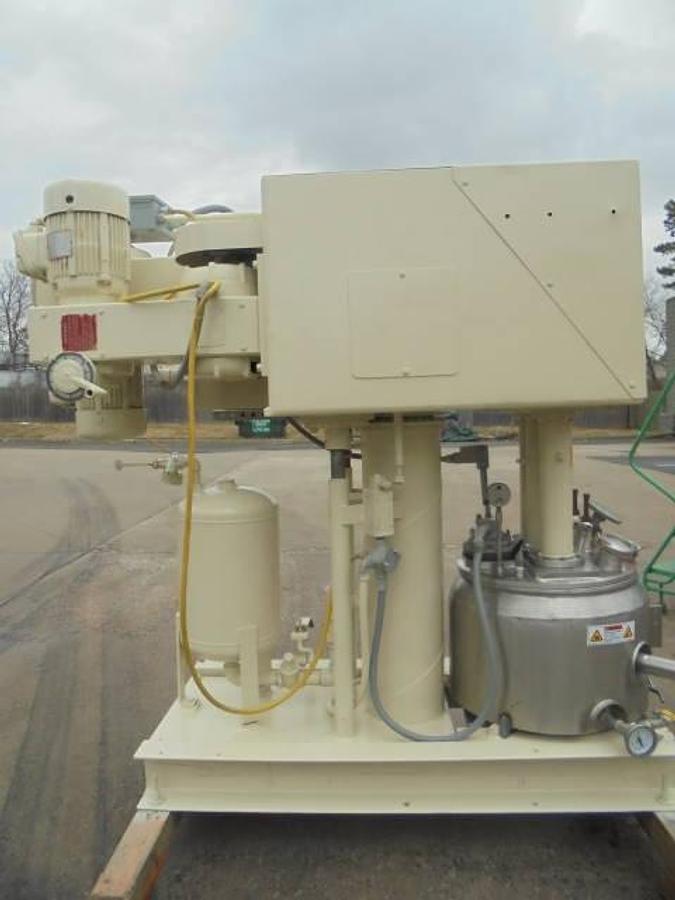 Used Ross 10 Gallon PVM Triple Motion Vacuum Mixer, Stainless Steel