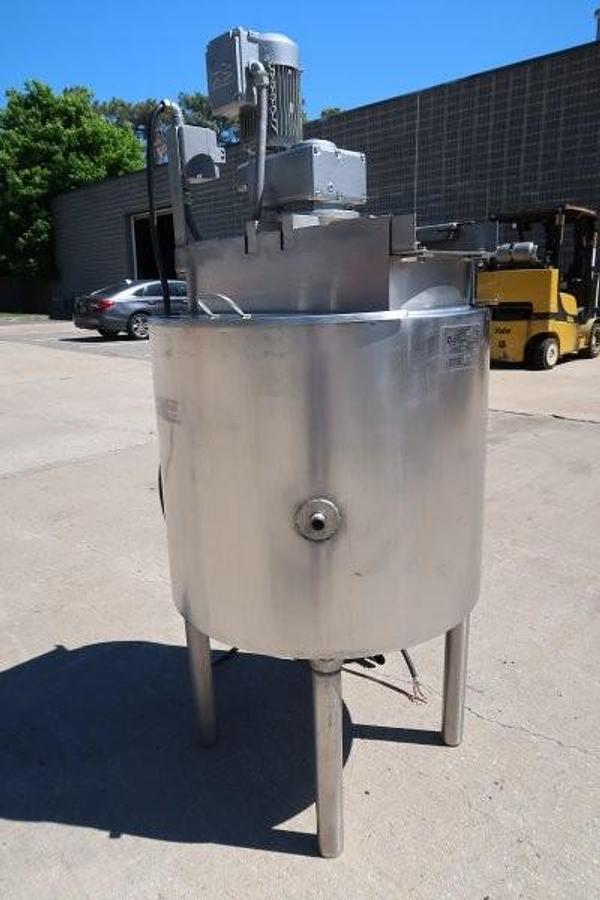 Used Groen 40 Gallon 316 Stainless Steel Jacketed Kettle, 100 PSI