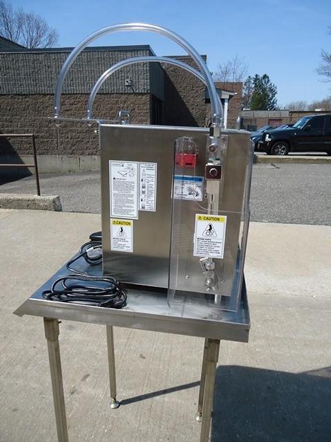 Used Filamatic DAB-5 Twin Head Piston Filler, Like New