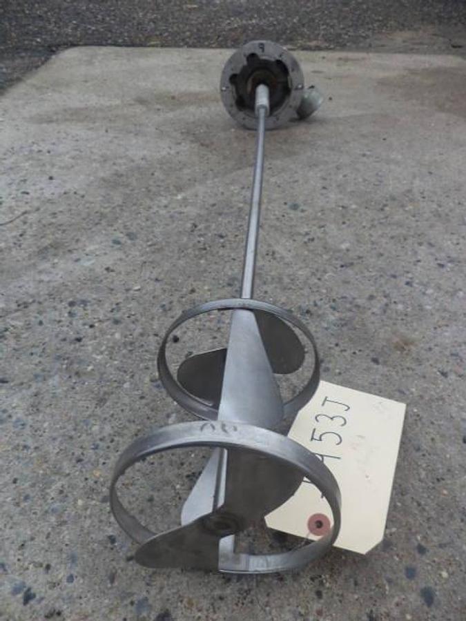 Used Gast Air Operated Agitator, Dual Bladed