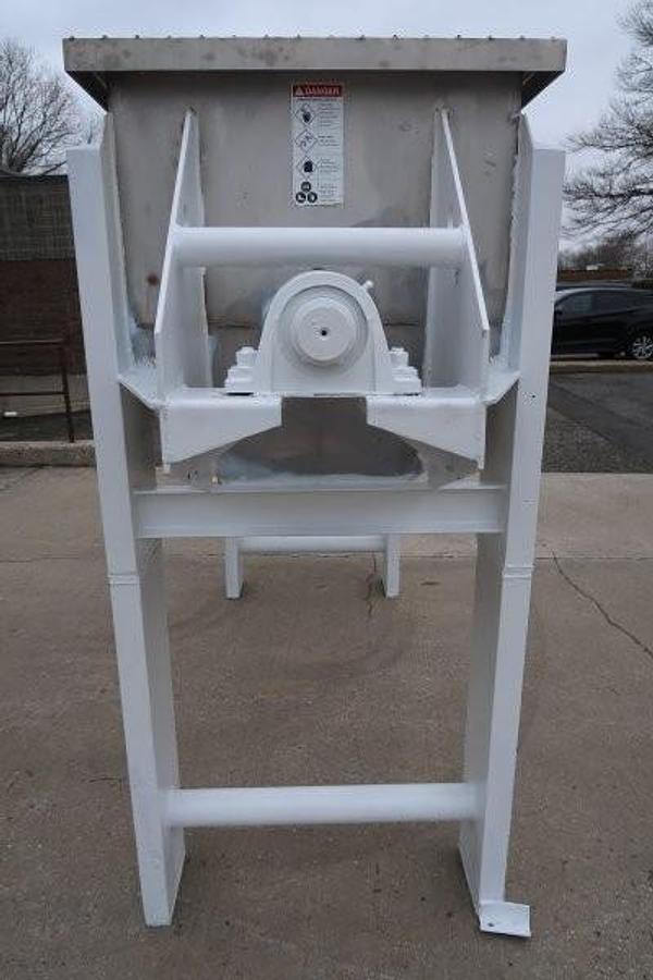 Used 36 Cu. Ft. American Process Systems SS Heavy Duty Ribbon Blender, 15 HP