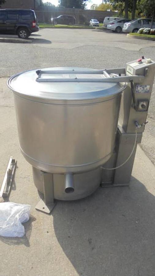 Used Bock FP-90 Food Processing Basket Centrifuge, 5 HP–