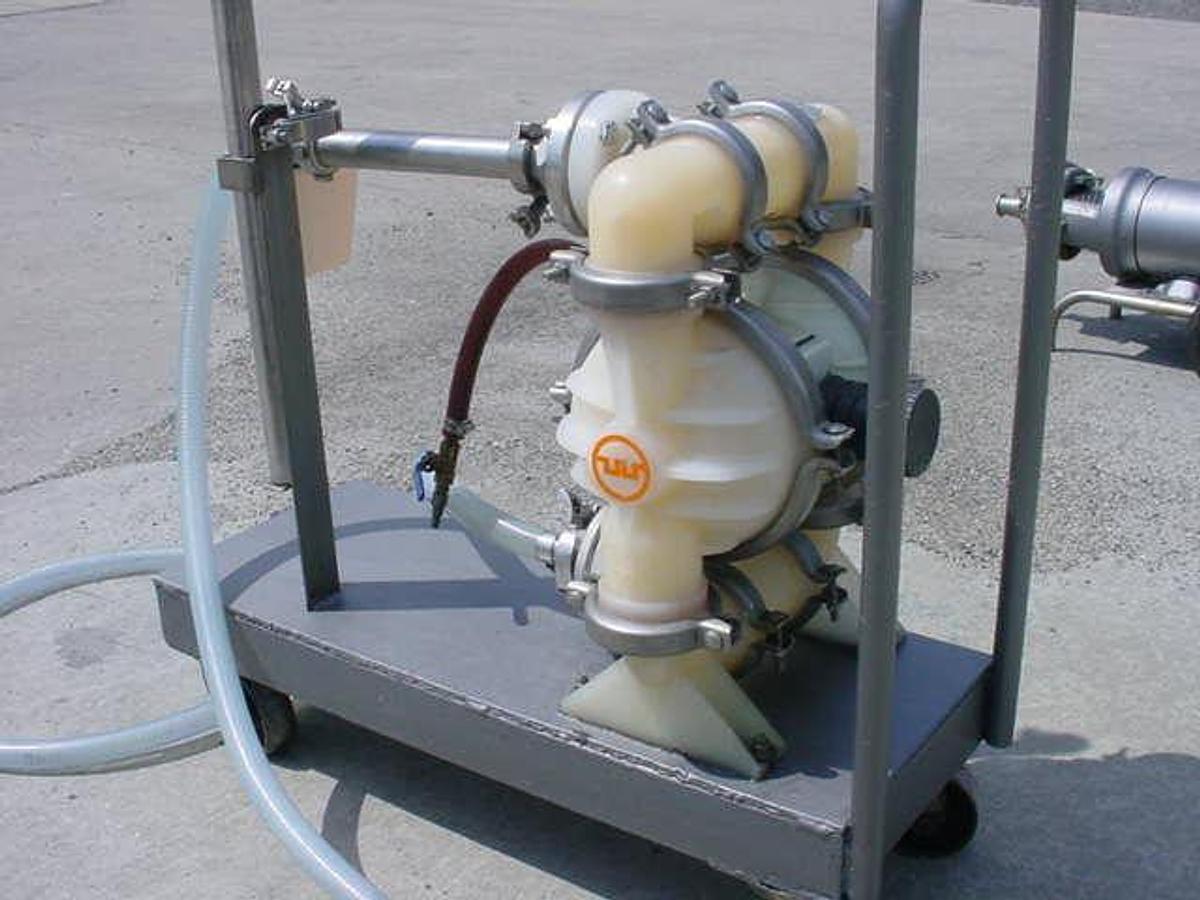 Used Wilden 2″ Double Diaphragm Pump, Portable