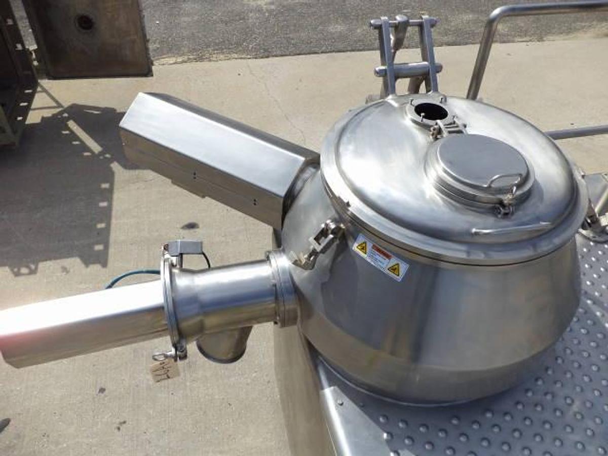 Used 150 Liter Sams Techno Mech Stainless Sanitary High Speed Pharmaceutical Mixer/Granulator