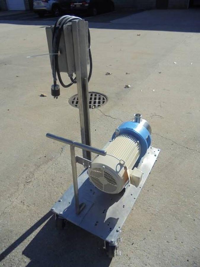 Used Silverson 450 LS Inline High Shear Mixer, 10 HP