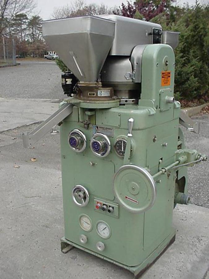 Used Colton/Cherry Burrell 247 33 Station Rotary Tablet Press, Induced Die Feed
