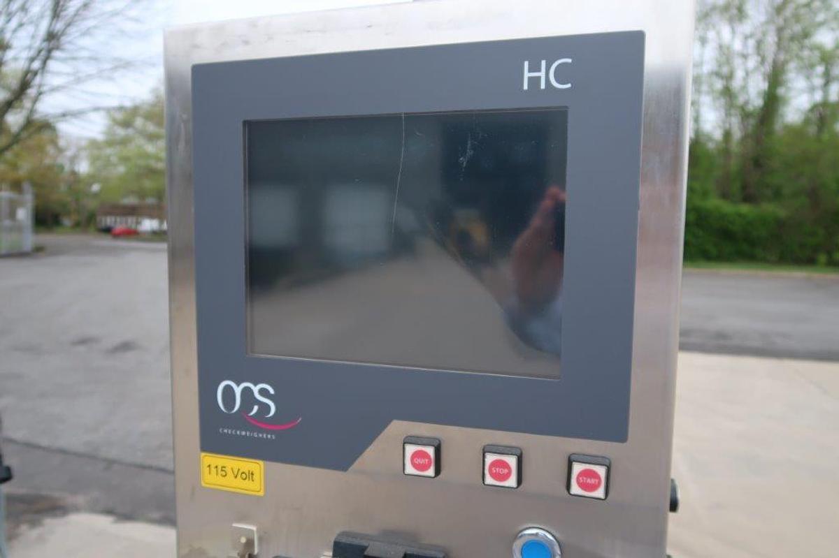 Used OCS Model HC Stainless Inline Checkweigher