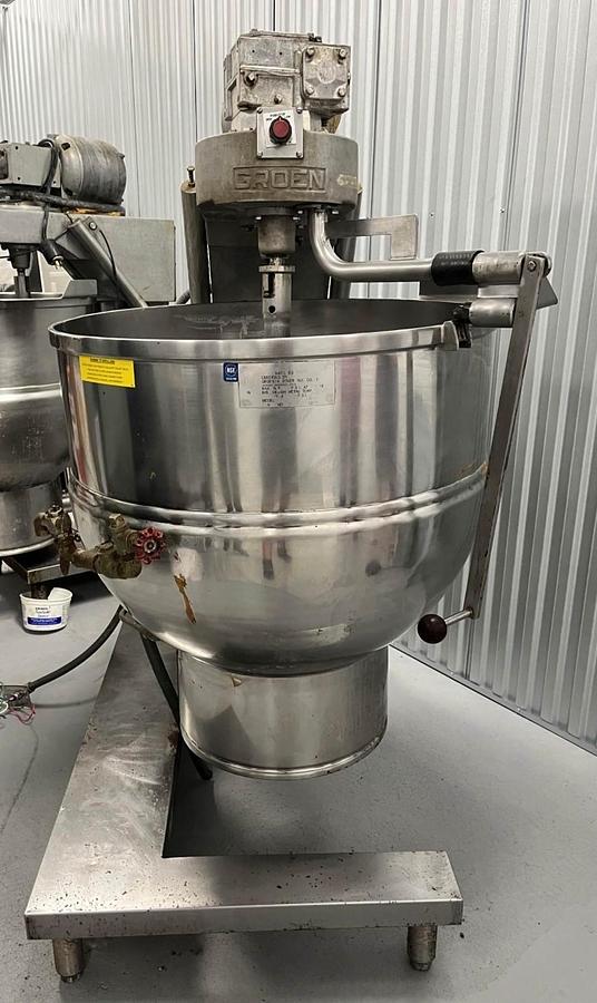 Used Groen 60 Gallon Self-Contained Electric Kettle