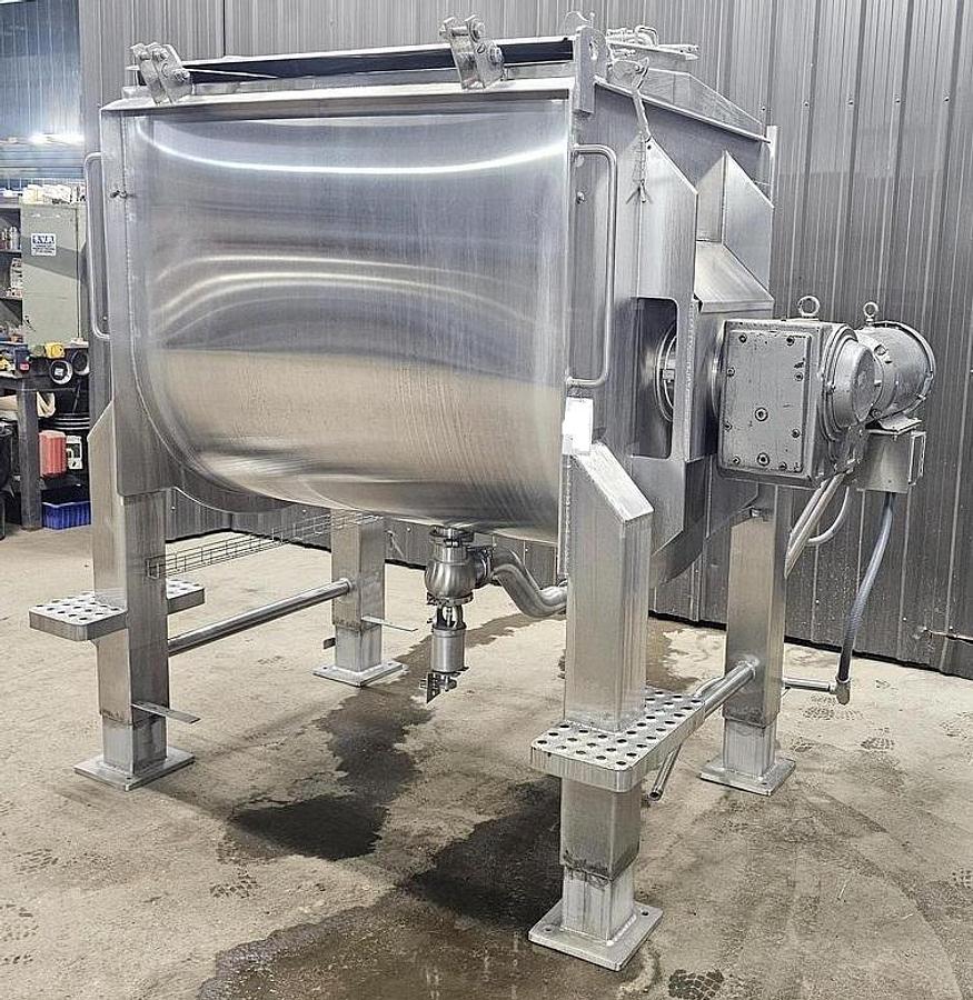 Used Feldmeier 50 Cubic Foot Ribbon Blender