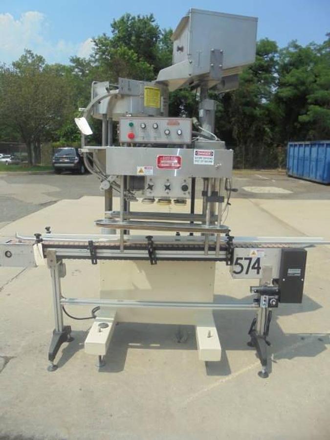 Used KAPS-ALL A6 Six  Spindle Capper, 150 Per Minute
