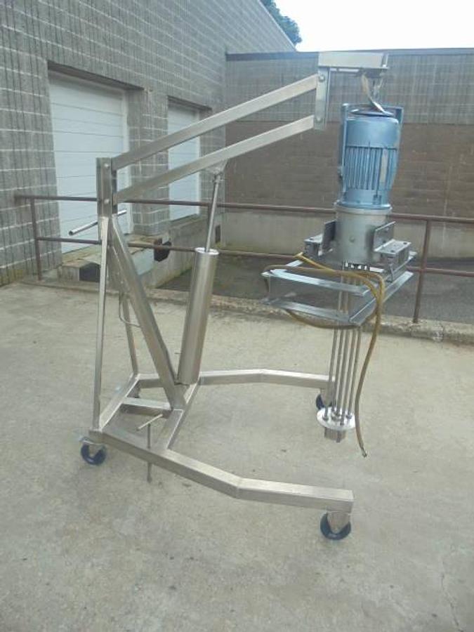 Used Hill 3 HP Homogenizing Mixer, Explosion Proof