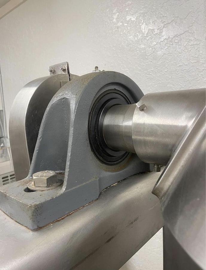 Used Gemco 1 Cu. Ft. Double Slant Cone Blender, XP