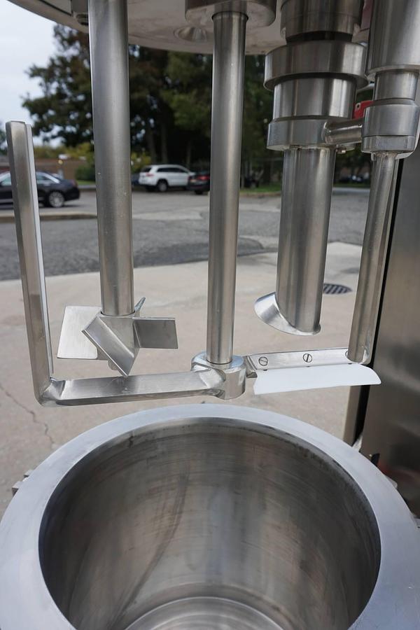 Used Fryma VME-20 316L SS Homogenizing/De-Aeration Mixer