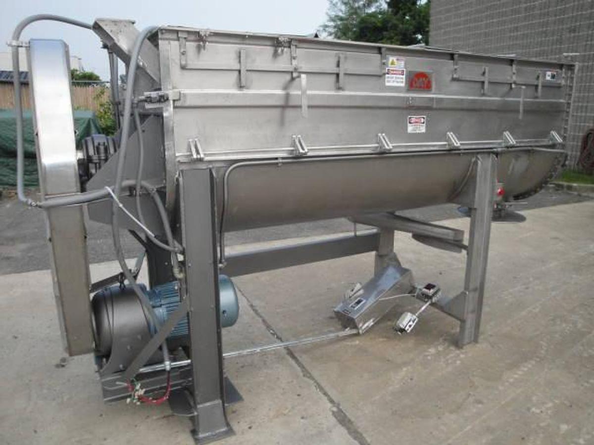 Used 75 Cu.ft. Day Stainless Double Ribbon Blender