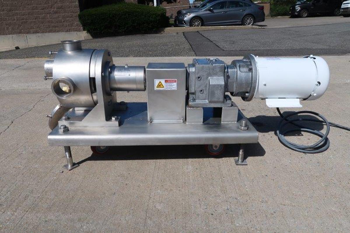 Used Watson Marlow MR-135 SS Positive Displacement Pump, 5HP