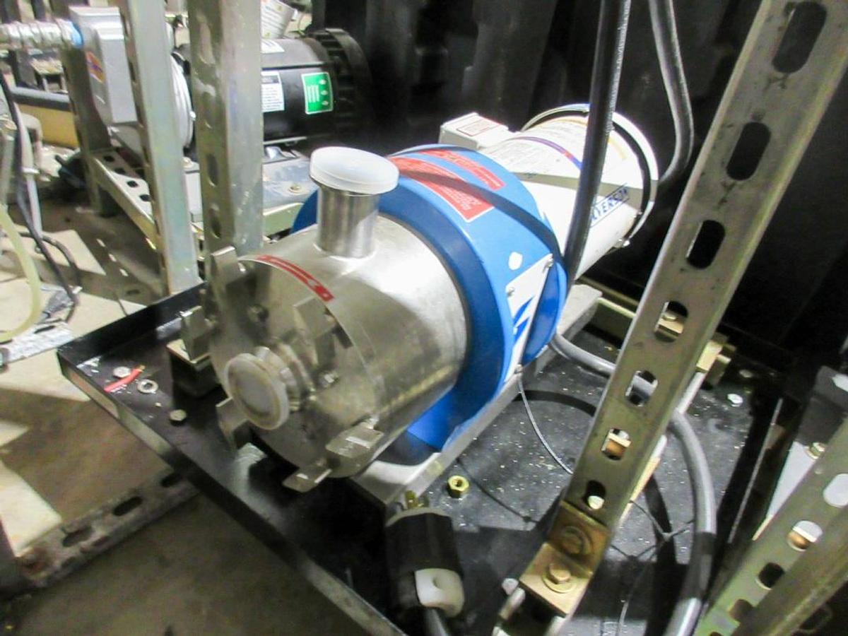 Used Silverson 275LS SS Inline High Shear Mixer, 2HP