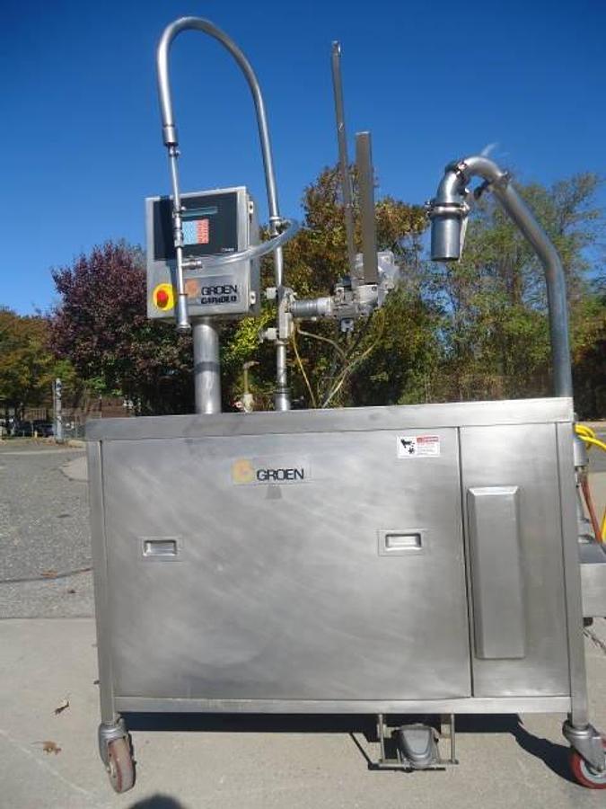 Used Groen Kapcold Pump Fill Station With “Tipper Tie”