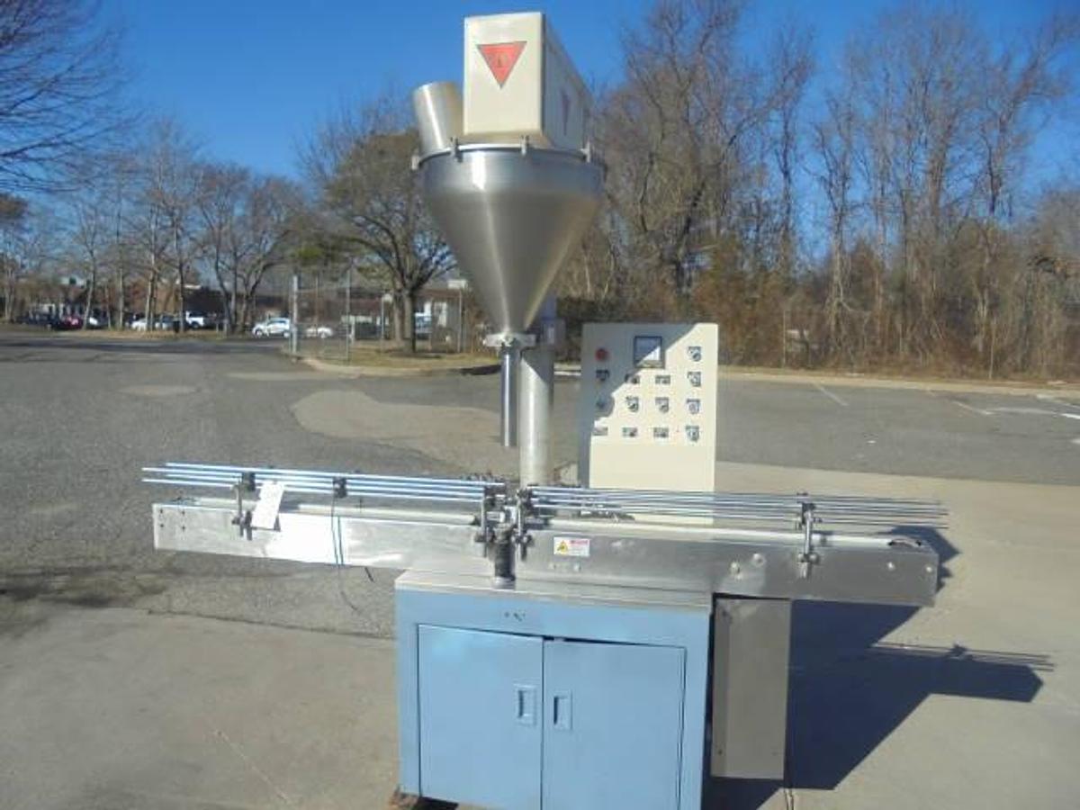 Used All Fill SHA-100 Automatic Powder Filler With Conveyor