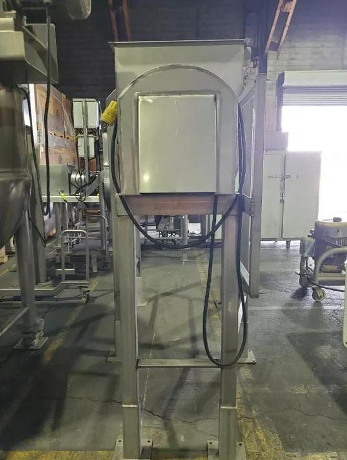 Used Horizontal Stainless Steel Double Ribbon Blender