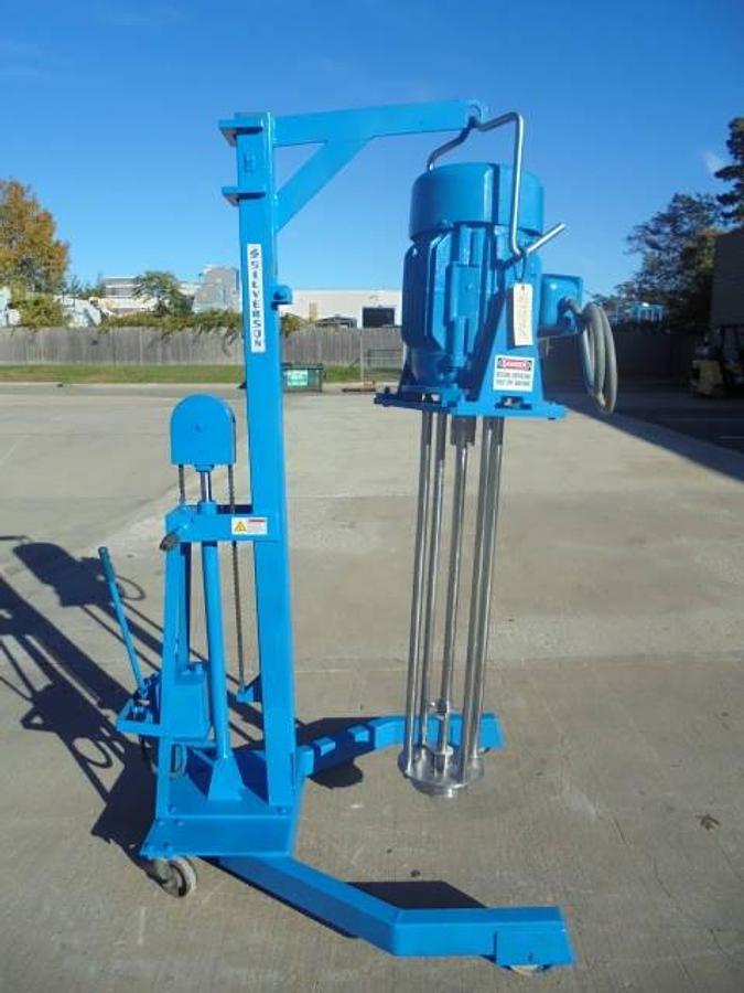Used Silverson 25HP XP “Drop-In” Homo Mixer, with Hoist