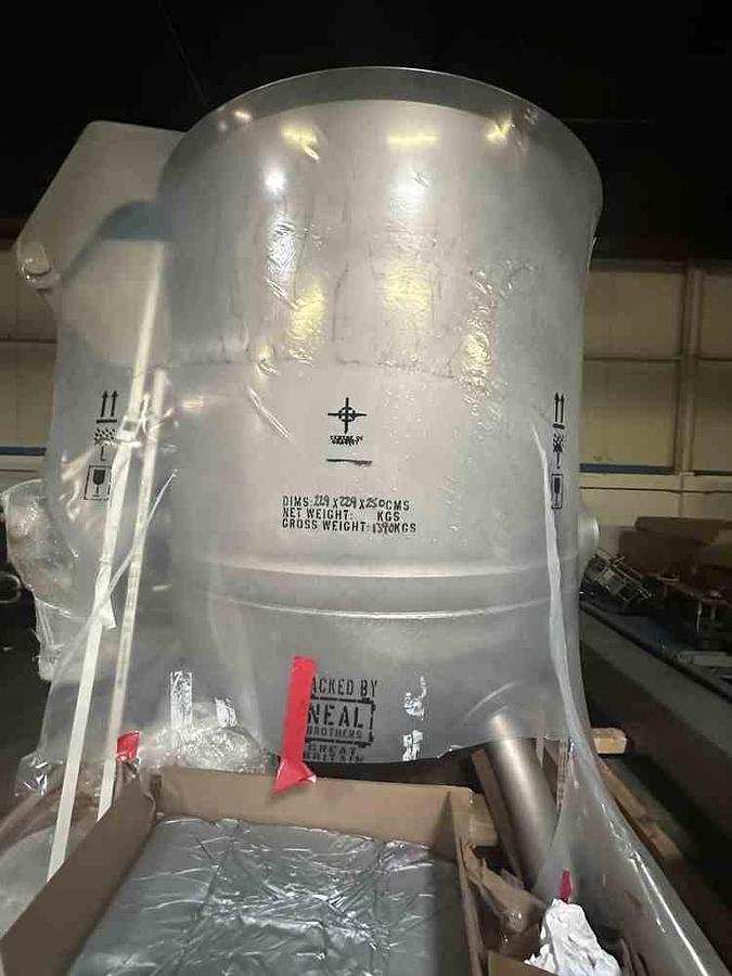 Used 528 Gallon SS DC Norris Scraper Kettle, 100 PSI Jacket