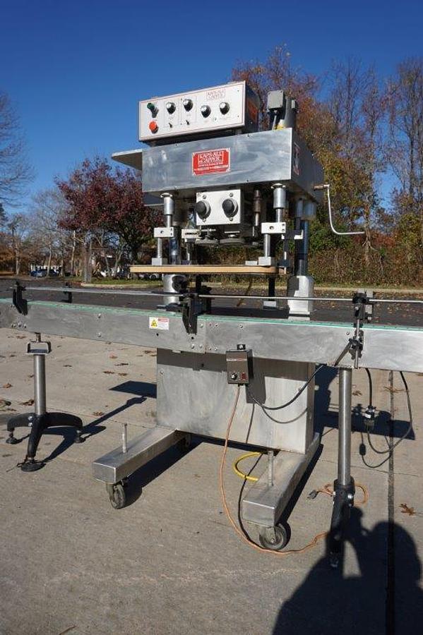 Used Kaps All Four Spindle Retorquer, Stainless Steel
