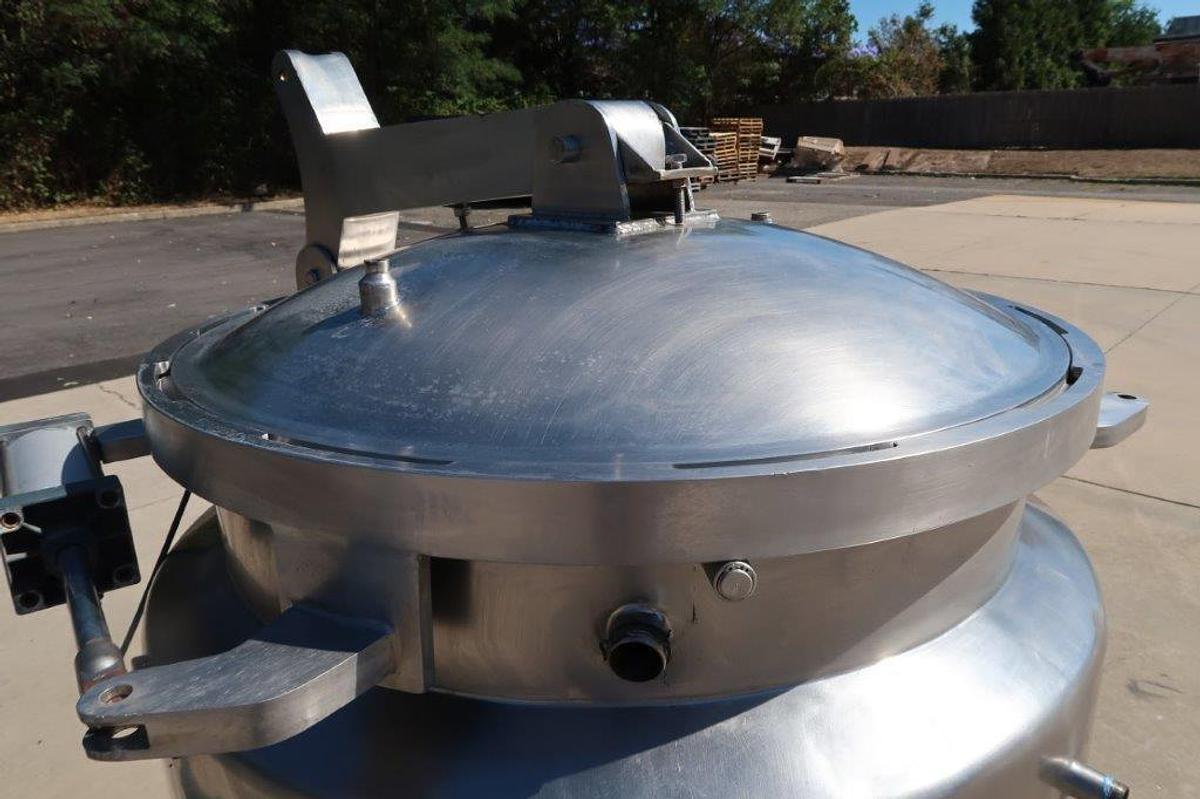 Used 200 Gallon Stainless Steel Jacketed Autoclave, 3 In. Discharge