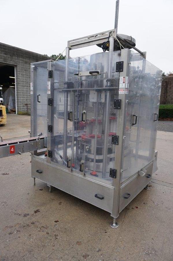Used PackWest 8 Head Rotary Piston Filler, Large Pistons