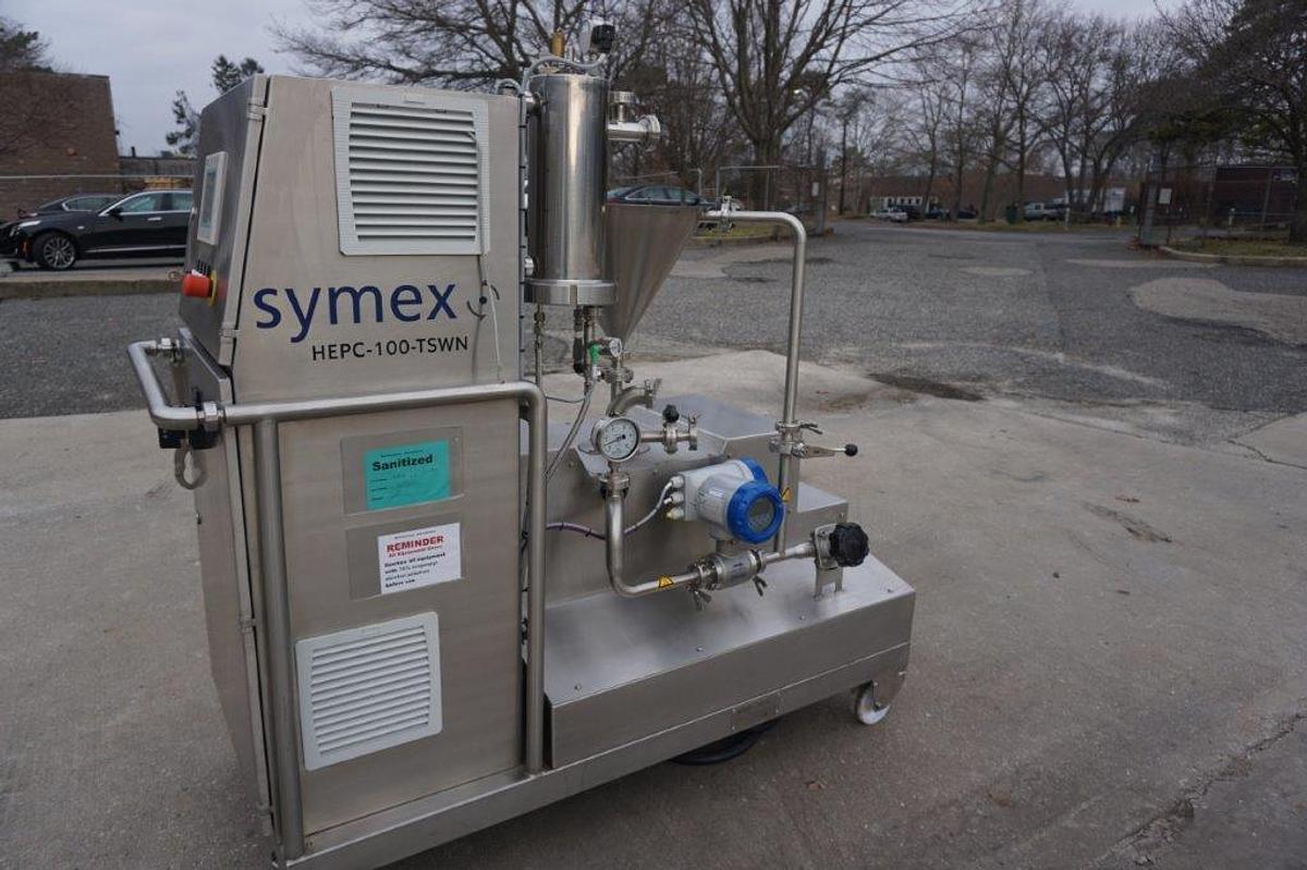 Used Symex HEPC-100 Inline Stainless Steel Homogenizer, Portable