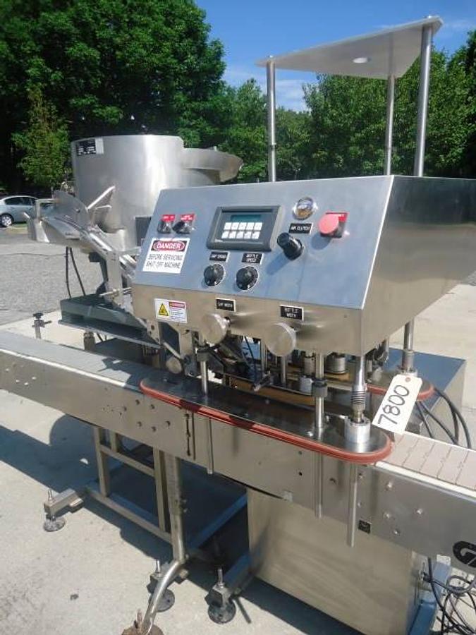 Used Inline Filling Systems “Computorque”” Capping Machine, Portable-