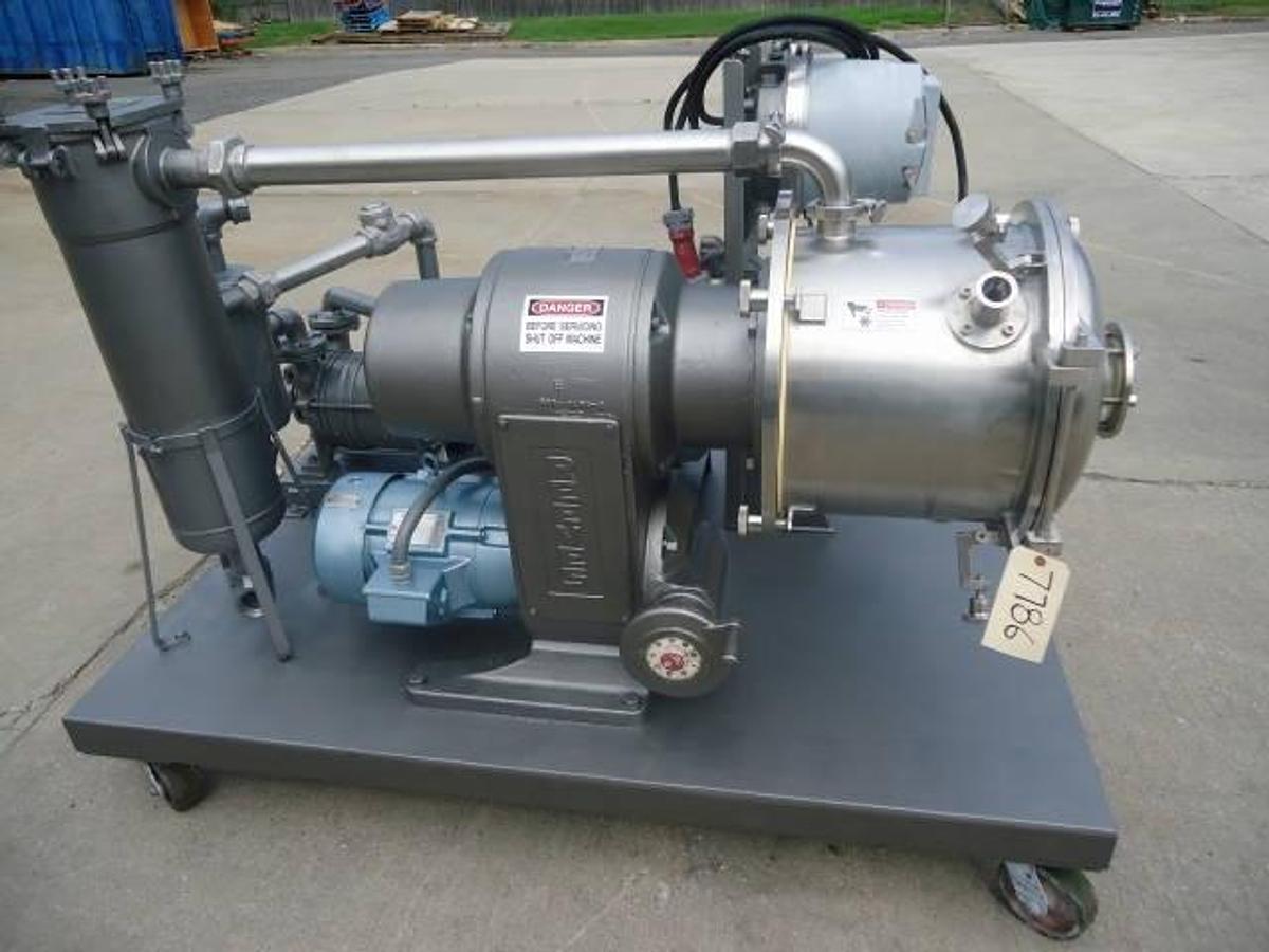 Used Cornell D16 Versator With Vacuum Pump And Filter