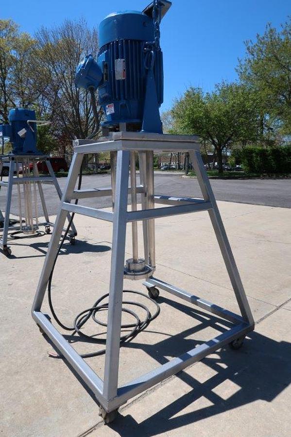 Used Silverson 25 HP Stainless “Drop-In” High Shear Mixer, Explosion Proof