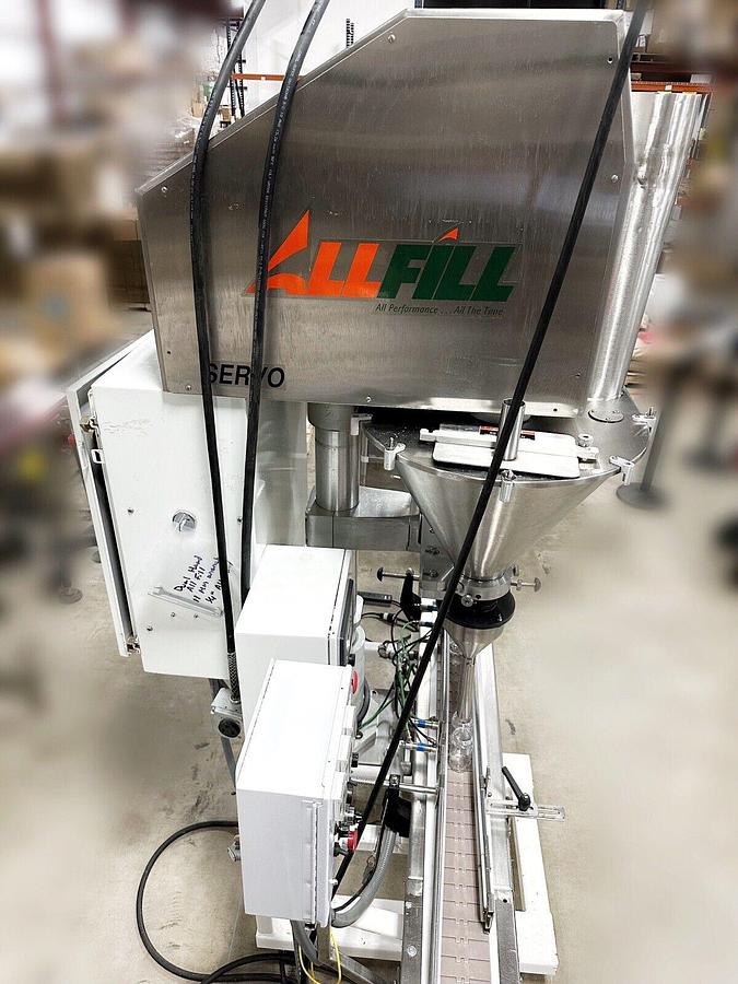 Used All-Fill TASV-600 Dual Auger Filler