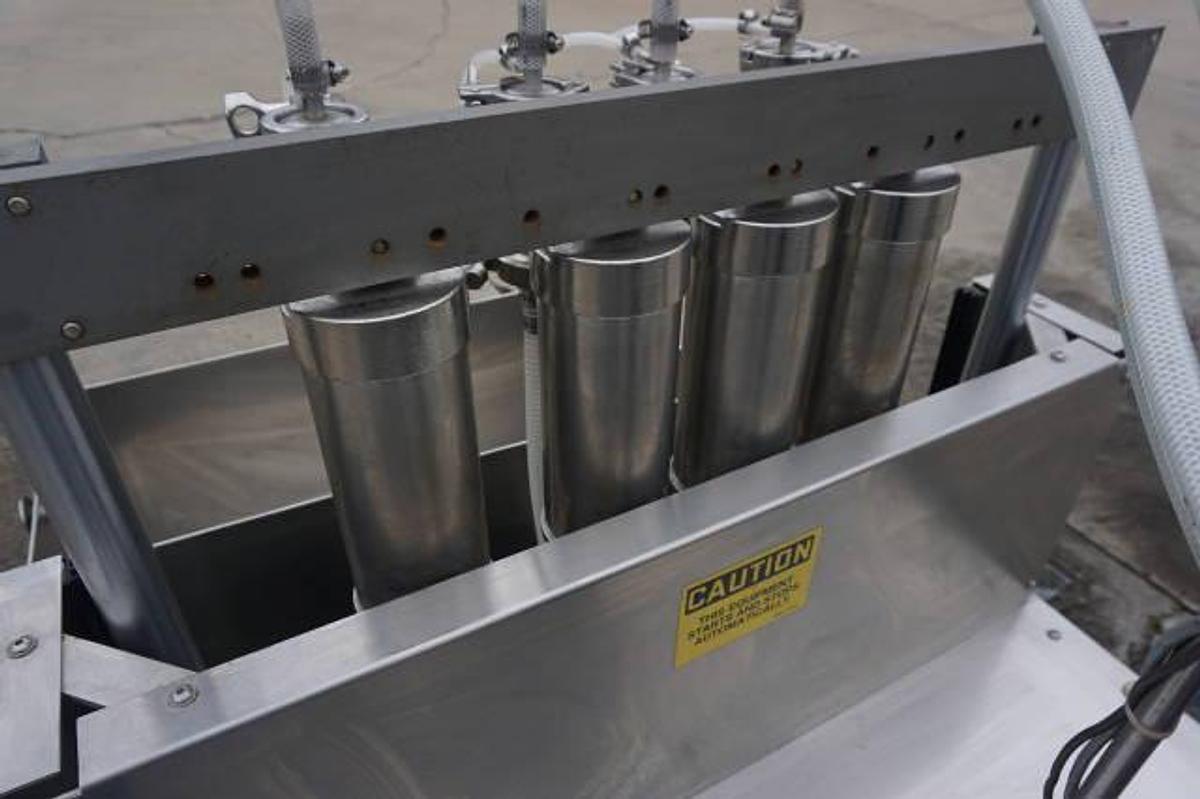 Used Filamatic Four Piston Automatic Filling Machine, 1,000cc Pistons