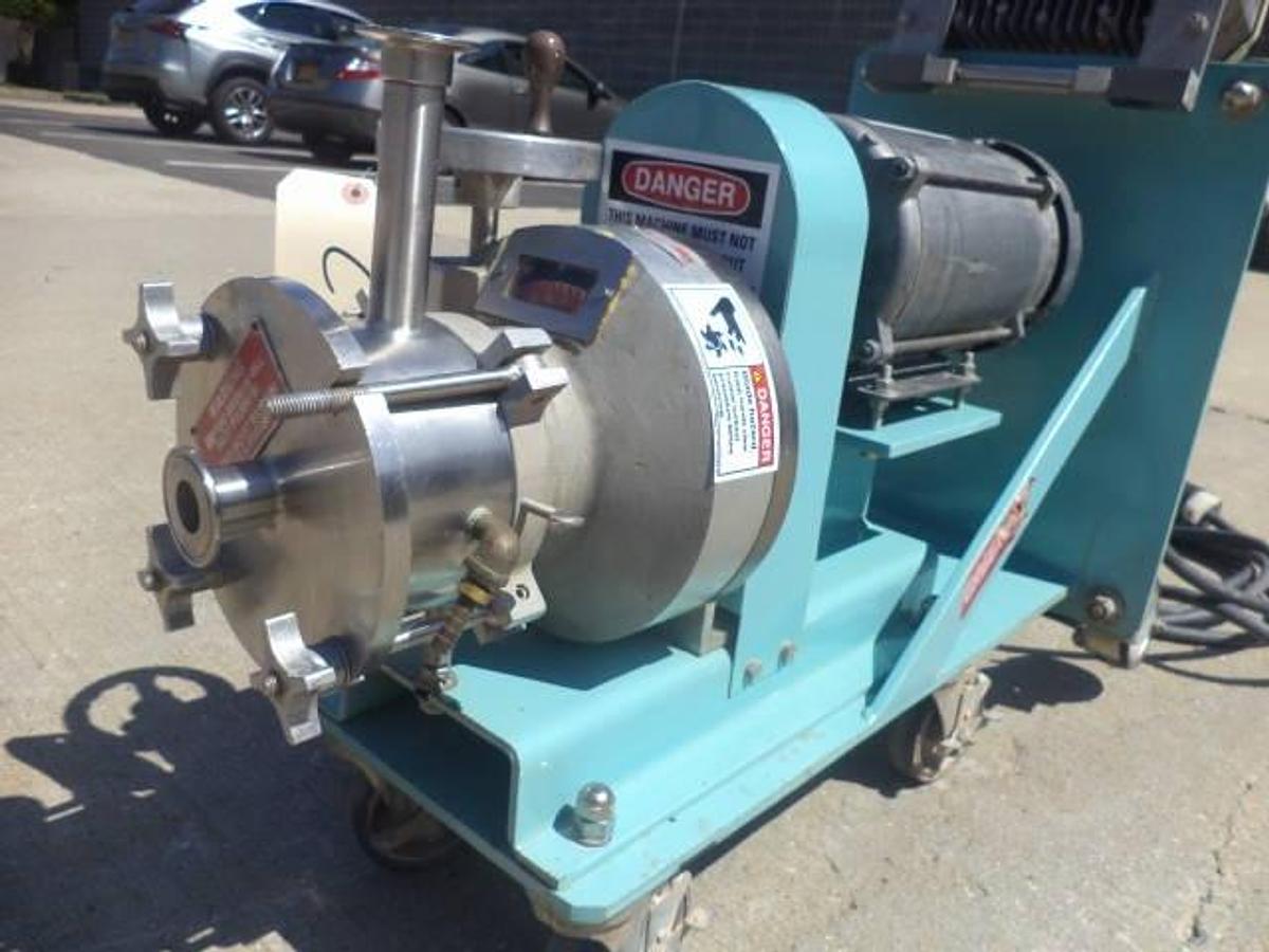 Used Greerco W250 Stainless Colloid Mill, Portable, XP