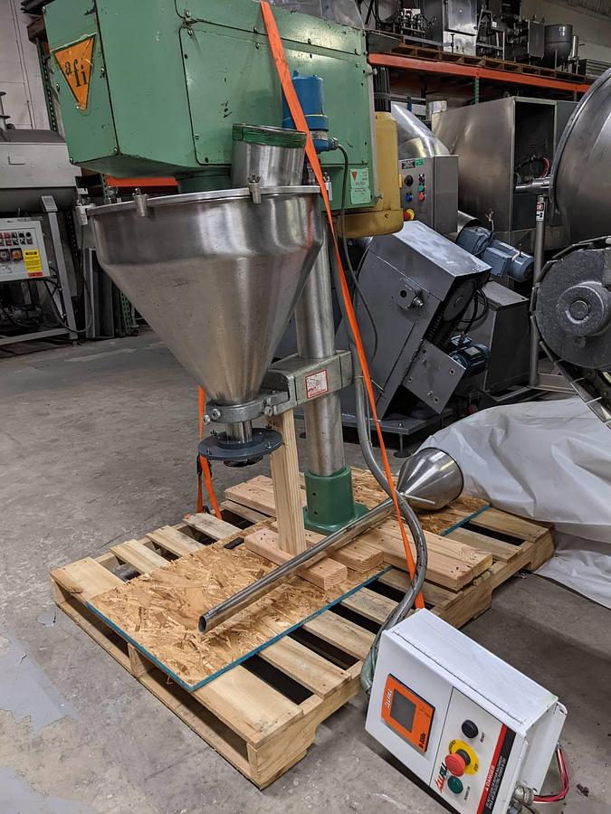 Used All-Fill Pedestal Mounted Single Head Auger Filler