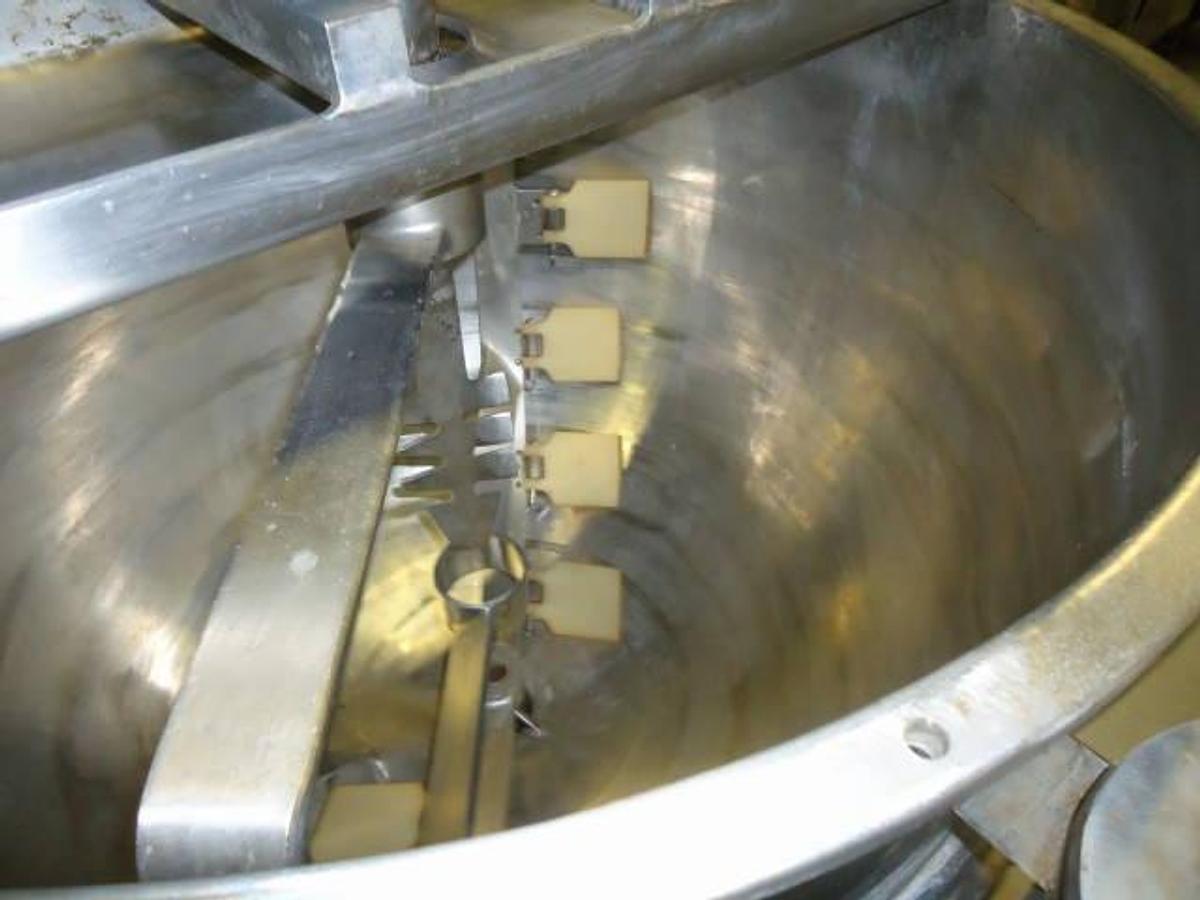 Used 80 Gallon Groen Stainless Steel Scraper Kettle, 125 Psi Jacket