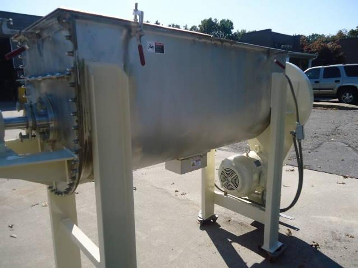 Used 23 Cu.ft. Day Stainless Steel Double Ribbon Blender, 7.5 Hp