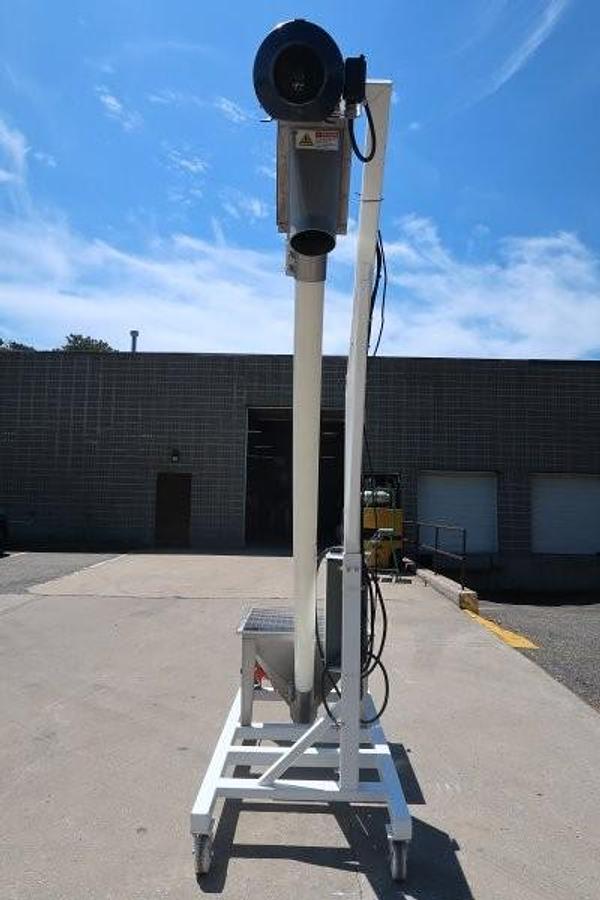 Used Flexicon Flexible Screw Conveyor, Portable