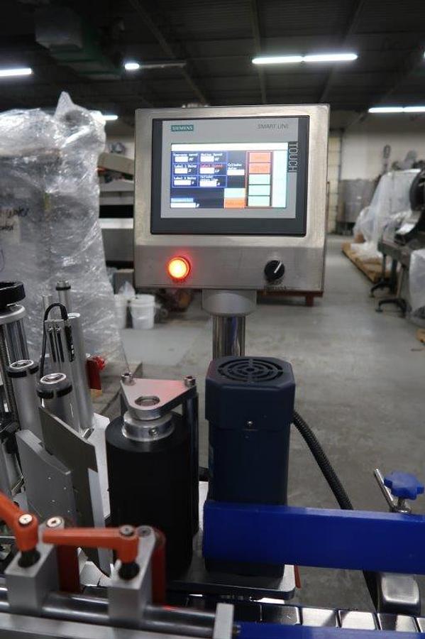 Used King Automatic Spot/Wraparound Pressure Sensitive Labeler