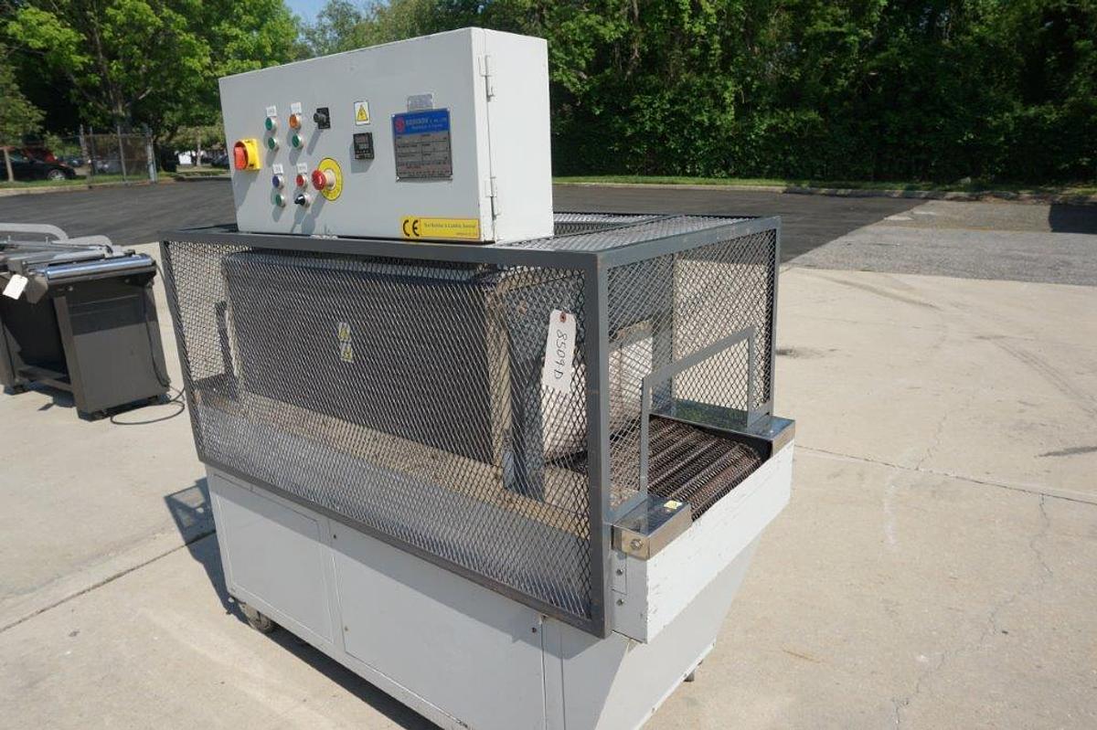 Used Benison Conveyorized Shrink Tunnel, Portable