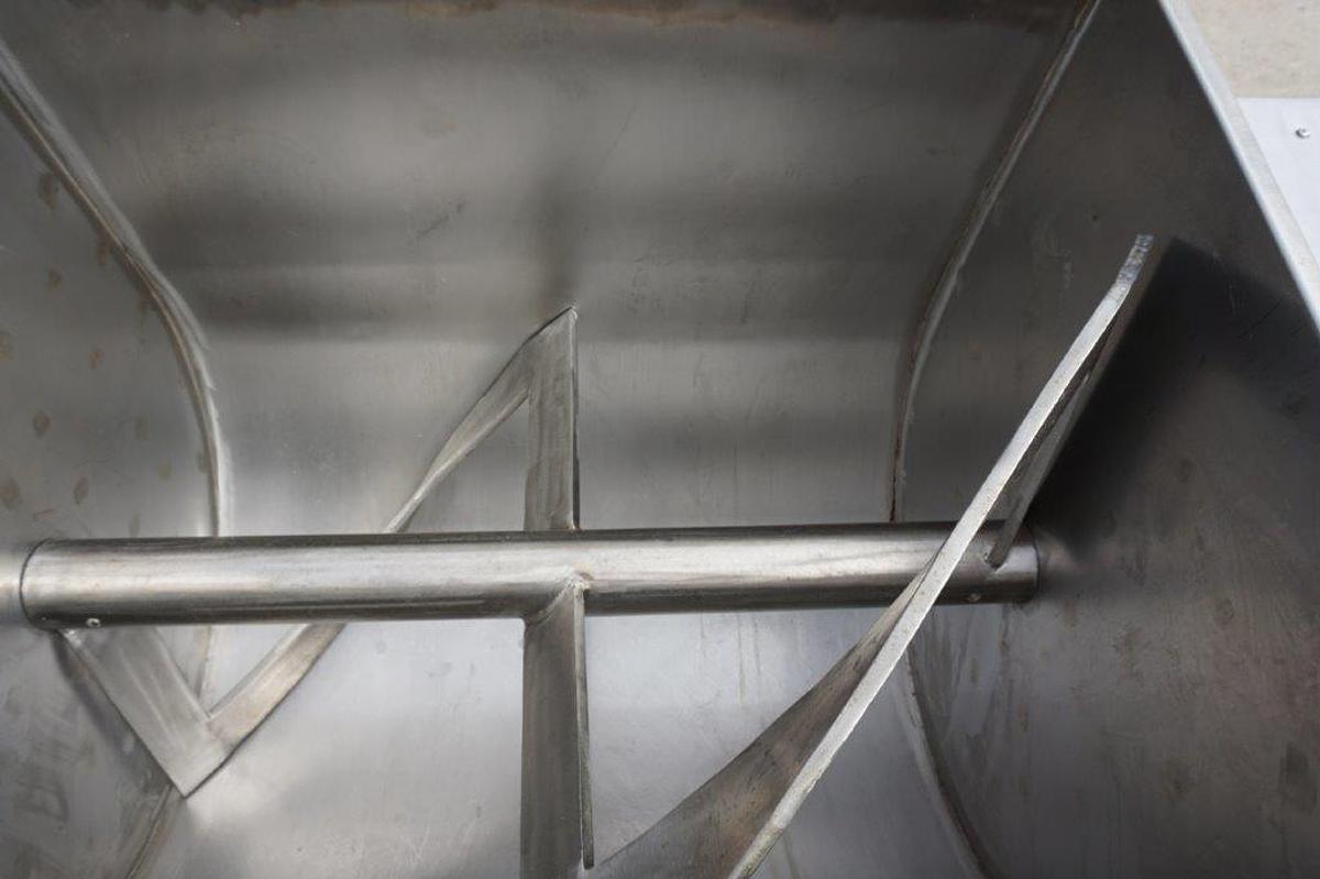 Used 15 Cu. Ft. Stainless Steel Granulating Mixer, Tilt Discharge