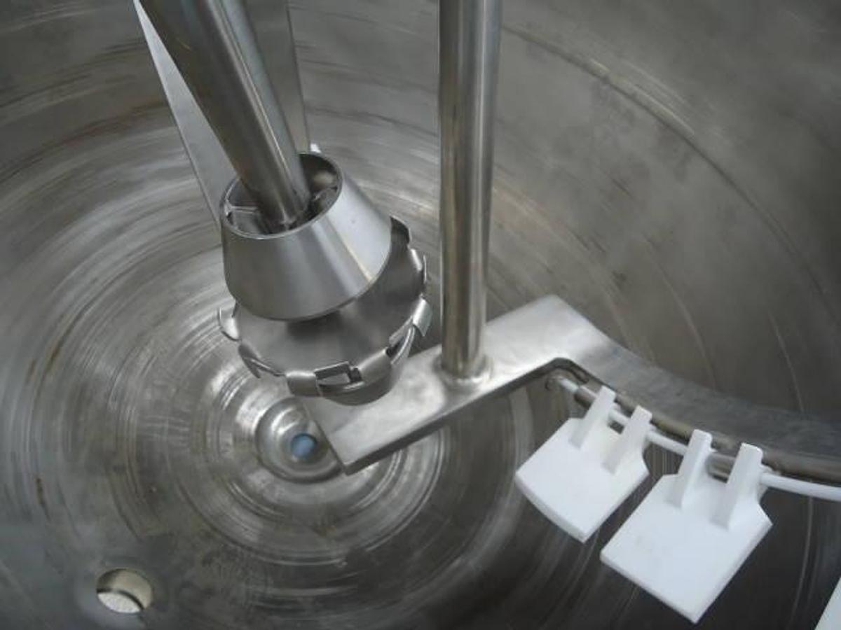 Used 100 Gallon Lee Type 316l Ss Reactor / Kettle, Multi-Agitation