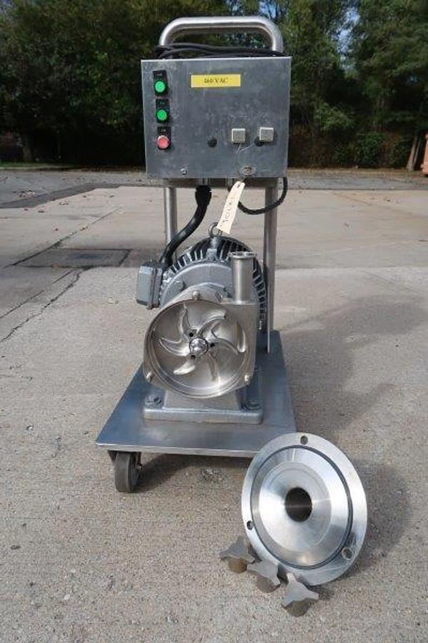 Used Fristam 7.5 HP Stainless Sanitary Centrifugal Pump