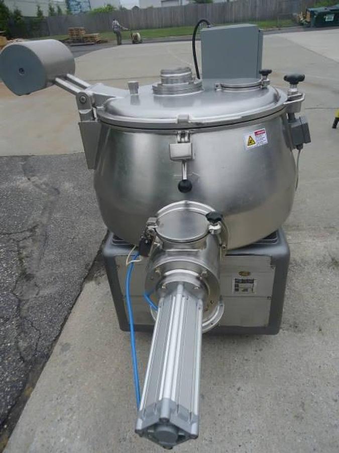 Used Diosna P 250-A Stainless Steel Mixer-Granulator, 250 Liter